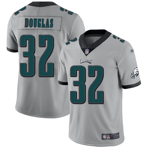 Men Philadelphia Eagles #32 Rasul Douglas Limited Silver Inverted Legend NFL Jersey Football->philadelphia eagles->NFL Jersey